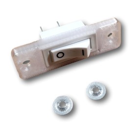 Aftermarket Replacement Jenn Air Fan Switch Cooktop/Stove/Range - 2 Wires (White)