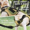 WINGOIN Tactical Dog Harness for Medium Dogs, No Pull Harness