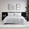 Kenneth Cole New York- King Quilt Set, Cotton Reversible Bedding