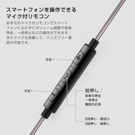 okcsc LSDD4 MMCX Cable for SE Series Remote Control 3.5mm with Mic