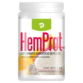 Hemprot bote de 1kg, Malteada en polvo, alta el albmina de huevo con alto contenido de caloras (400cal) y 20 gramos de protena por toma. FRUTAS...    