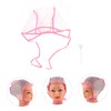 Baluue 6pcs Hair Coloring Highlighting Kit Highlight Cap Hooks Set