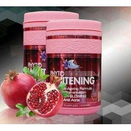QGS Phyto Booster Whitening Anti-Aging Formula - Advanced Collagen for All Skin Tones, 120ml Powder