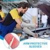 PATIKIL 8 Inch Cut Resistant Sleeves with Finger Grips, 2