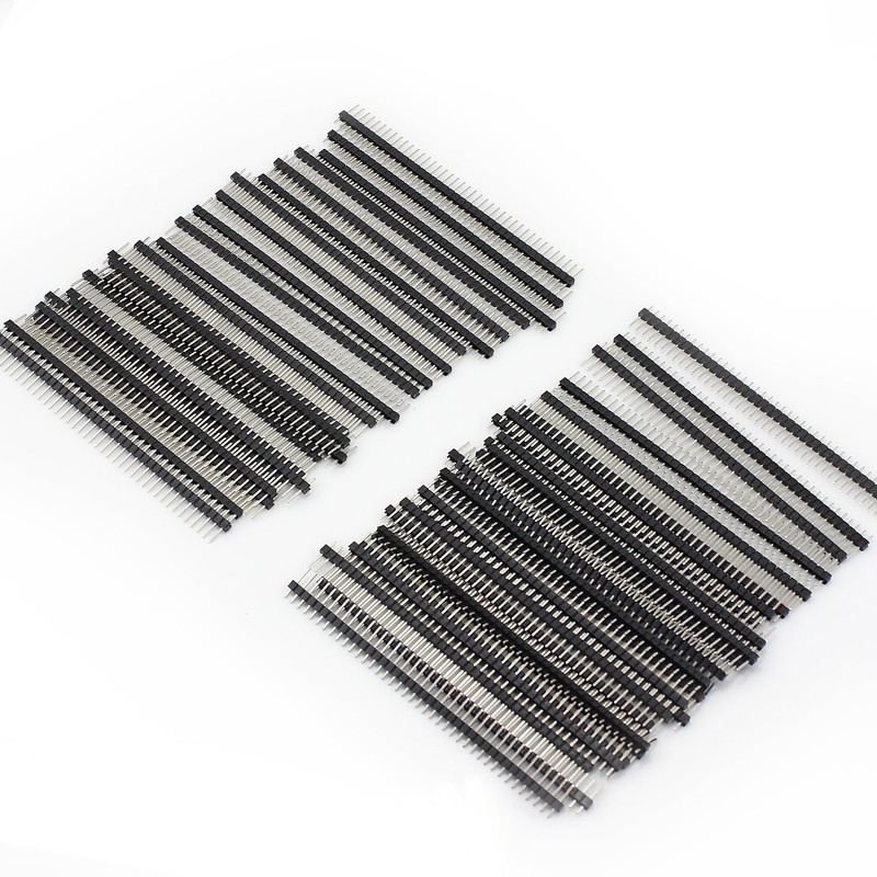 Aussel Pack of 50 40 Pin Header Connector 2.54 mm