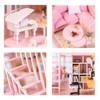 Cool Beans Boutique Do-It-Yourself Dollhouse Kit - Pink Style (Pink