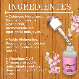 And Serum Facial Colageno Ananda 30 Ml Todo Tipo De Piel Díanoche                                                                                     