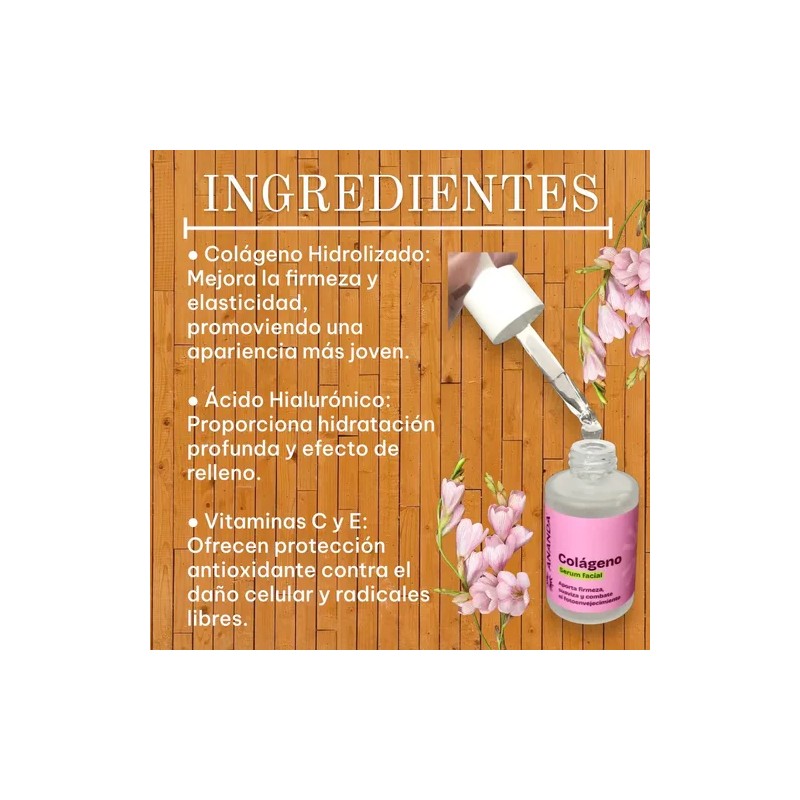 And Serum Facial Colageno Ananda 30 Ml Todo Tipo De