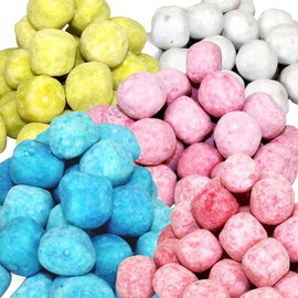 Eiffel Bon Bons Variety 5 Pack, 4 Ounce Each (Pack of 5) Caramel, Blue Raspberry, Apple, Cherry & Strawberry, Chewy Candy Snack, The Hampton Popcorn & Candy Company