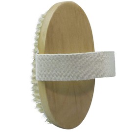 Haobase Dry Body Brush - Improves Skin's Health And Beauty - Natural Bristles
