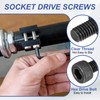 PATIKIL 50 Pcs M3 x 5 mm Hex Socket Head