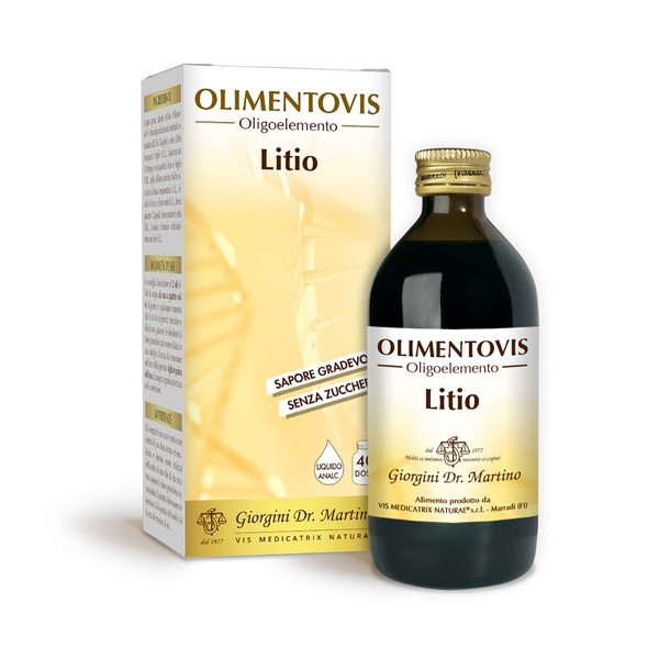 Giorgini Dr. Martino Nahrungsergänzungsmittel, LITIO OLIMENTOVIS 200 ml, 1