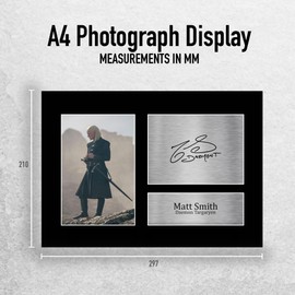 HWC Trading Matt Smith House of the Dragon Daemon Targaryen Gifts Printed Signed Autograph Picture for TV Show Fans - A4