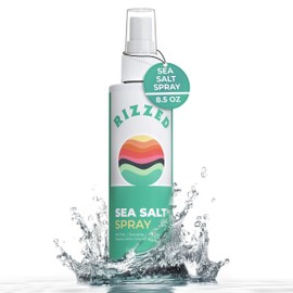 Rizzed™ Sea Salt Spray for Hair Men - Texturizing Spray with Castor Oil & Naturally Sourced Ocean Salts - Texture Sea Salt Sprays for Men - Surf Sprays to Add Volume and Beach Hair - 8.5oz