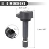 Motoforti Car Ignition Coil, for Acura MDX 2010-2013, Metal, 30520-RN0-A01,