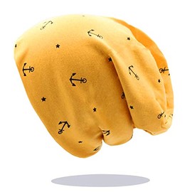 Gloop Mütze Beanie für Herren und Damen für den Frühling, Herbst und Winter (One size, 17106a32 Gelb)
