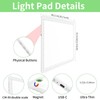 KOBAIBAN A4 Magnetic Light Pad with Bag, Rechargeable Diamond Art