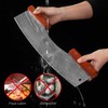 AILUROPODA Pizza Cutter Rocker with Knife Sharpener & Protective Cover