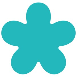 Karl Office Machine, Craft Punch, Petal-5, Small Size, Handmade, DIY, Lek, Kindergarten, Teacher, Japanese Manufacturer CP-1N