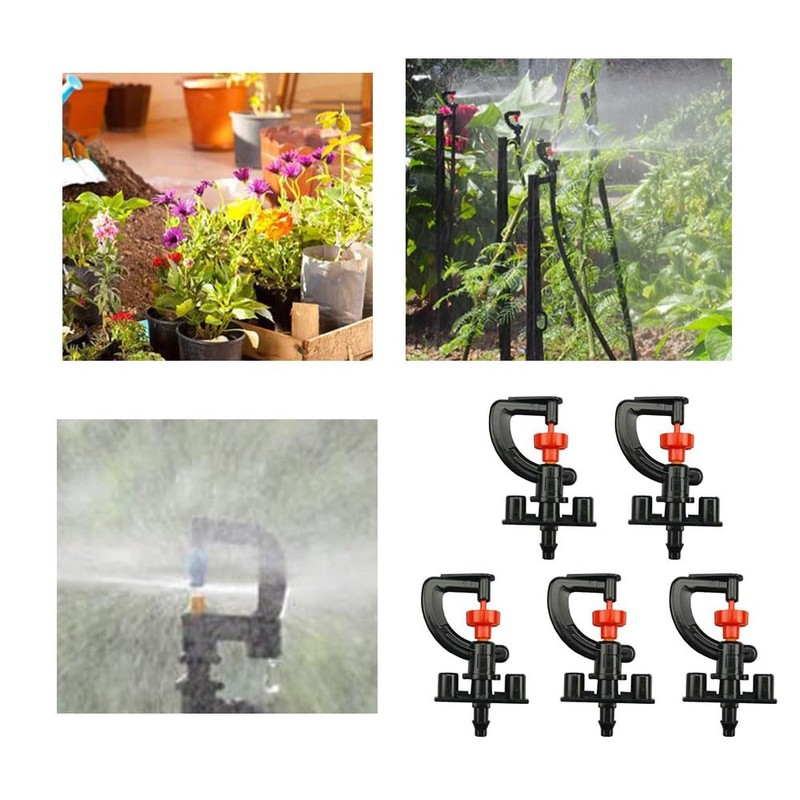 Micro Rotating Sprinkler Micro Nozzle Sprinkler Plant Watering Atomising Drip