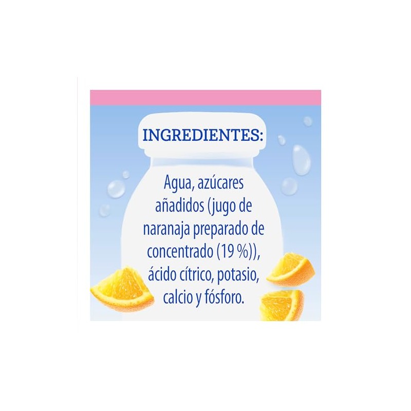 Gerber Electrolito Etapa Naranja Paquete Frascos 230