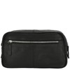 Dermata - Toiletry Bag Leather 26.5 cm Black, black