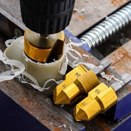 Unbranded 20/25/32mm Lifting Stepped Drill Bit HSS Step Drill Head Hex Shank  Drill Bits