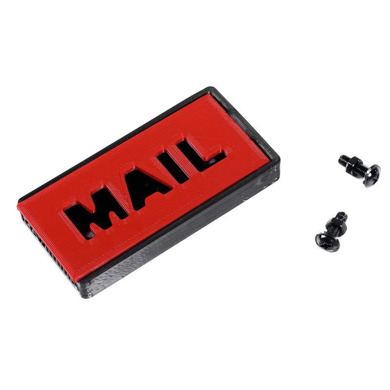 RowithmA Mailbox Flag Front Mount Flag 4" x 2" x