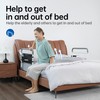 Dual Bed Side Hand Rail, Bed Assist Rail Adjustable Medical