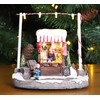 Christmas Concepts® 5"/ 13cm LED Light Up Christmas Market Scene