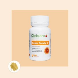 Cleanions 클리니션스 슈퍼 패밀리 비타민C 2000 파우더 75g Clinician's Super Family Vitamin C 2000 Powder 75g