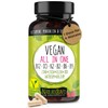 Vegan All-in-One - Vitamin B12+D3+K2+B2+B6+B9 Folic Acid + Zinc +