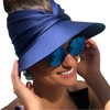 Baynetin Womens Sun Visor Hat Wide Brim UPF 50+ UV