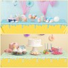 3 Pack Ice Cream Themed Party Tablecover Decoration, Disposable Plastic