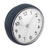 ABOOFAN Suction Cup Shower Clock Wall Clock for Bathroom Kitchen