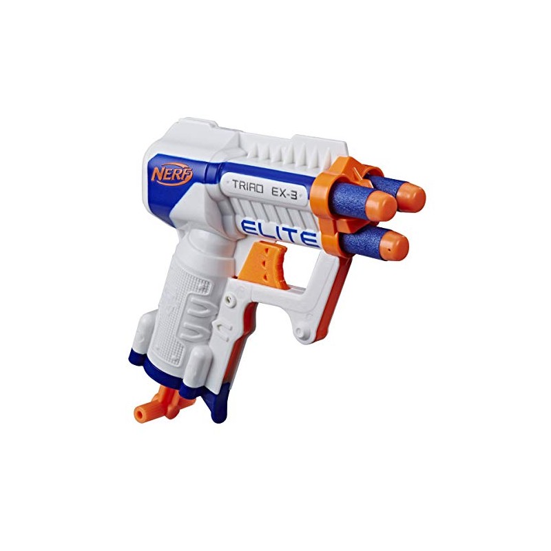 NERF A1690 N-Strike Elite Triad EX-3 Blaster, Multicolor