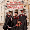 3pcs 2025 Graduation Banner, Glitter Graduation Decorations We are So
