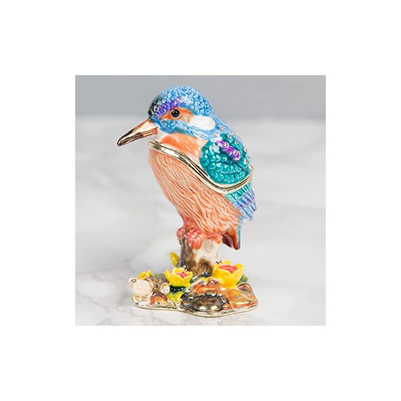 Kingfisher Trinket Box Treasured Trinkets Juliana