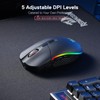 Redragon M719 Pro Wireless Optical Gaming Mouse, 8 Programmable Buttons,