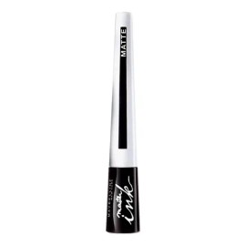 Delineador Líquido Master Ink Mate Maybelline Charcoal Black Efecto NA                                                                                