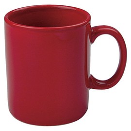 Omniware Classic Mugs, Set of 4, 11 oz, Red