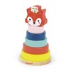 Janod - Baby Forest, Fox Stacker - Wooden Stackable Toy