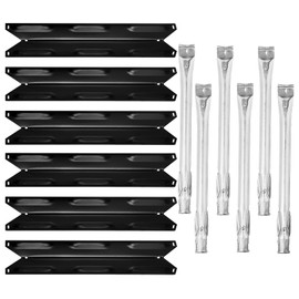 Charbrofire 40500098 6 Burner 61000005 Heat Plates Grill Replacement Parts for Permasteel Grill Parts PG-40612SOLE PMS40500098 PG-40612SOLE-1 PMS61000005 Kenmore Heat Shield