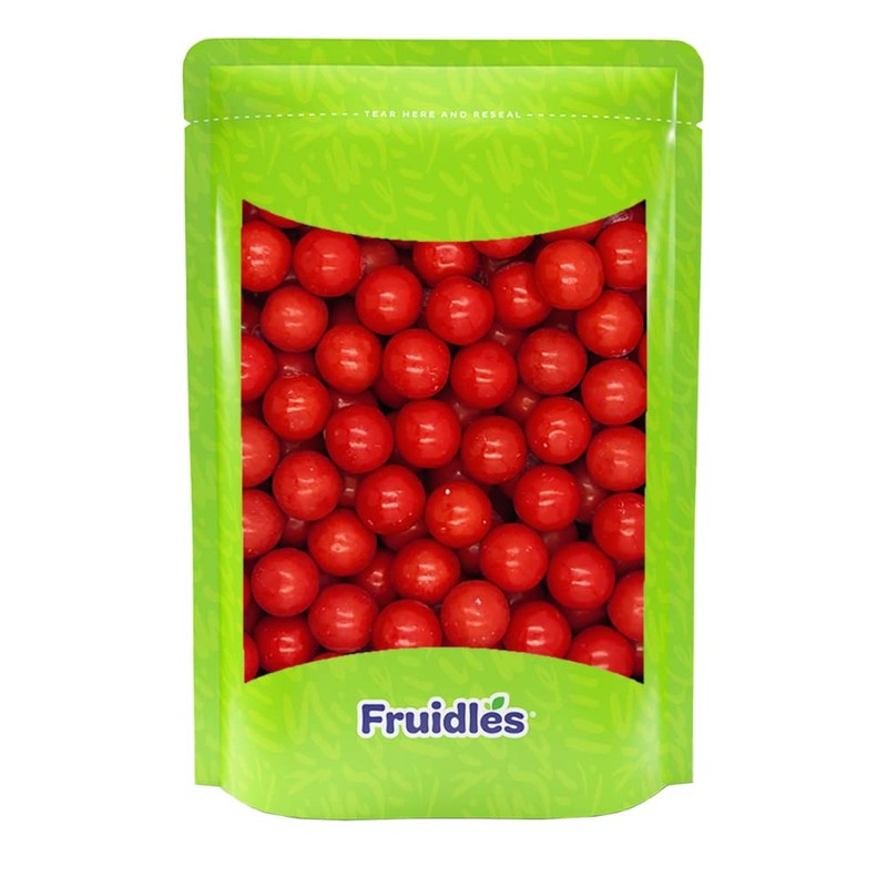 Fruidles Sweet Cherry Gum Balls Fruit Flavored, Candy Buffet Treats,