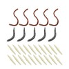 Worms 30pcs Earthworms Maggot Figure Joke Toys for Halloween Decorations
