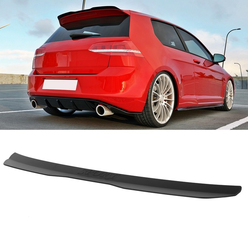 Rear Roof Spoiler Wing Two Compartment Vehicle Universal for Seat