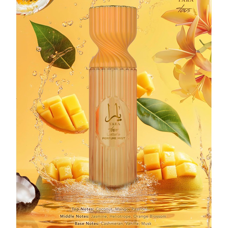 Lattafa Yara Tous Perfume Mist 250ml – Tropical Fruity Body