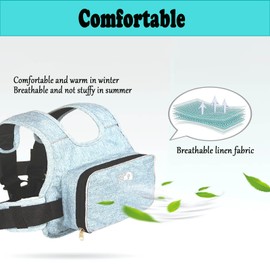 Children's Motorcycle Seat Belt, Adjustable Length Motorcycle Children's Belt, Baby Fall Protection, Breathable Children's Motorcycle Harness for Children Between 2 and 12 Years (Grey)