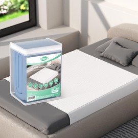 MILDPLUS MILDPLUS 39"X40" Washable Waterproof Bed Pads with Stay-Secure Side Flaps ,Reusable Incontinence Bed Pads for Adults, Babies, Elderly, Leakproof Bed Wetting Pads & Waterproof Blanket for Beds