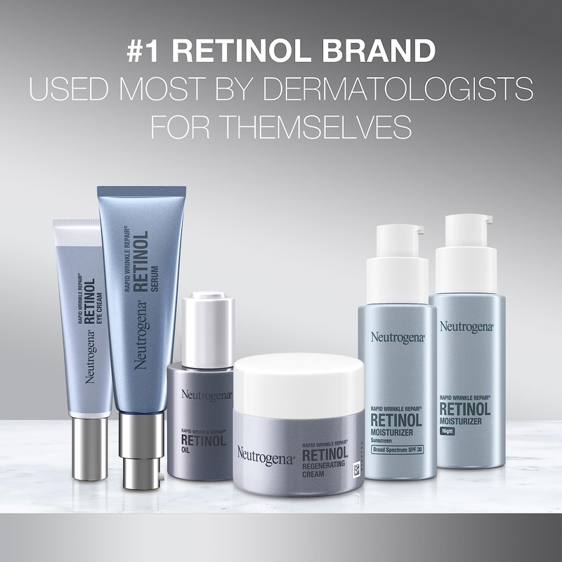 Neutrogena Rapid Wrinkle Repair Retinol Anti-Wrinkle Regenerate Face Cream, Day